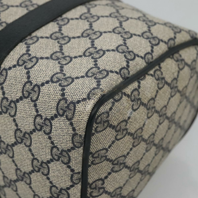 【日本直送】GUCCI GG Supreme 波士頓包 PVC 海軍藍/金色 40 02 007 正品 140470-7