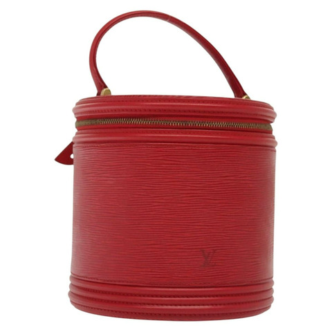 路易威登 Epi Cannes 手提包 紅色 M48037 LV 正品 140465