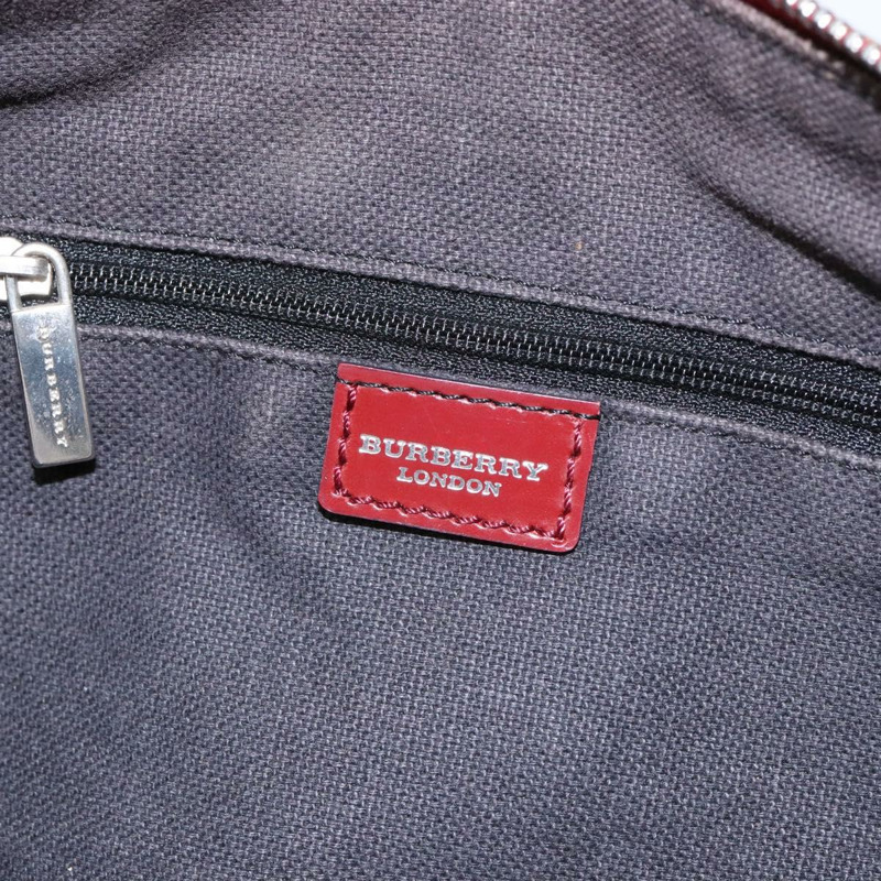 【日本直送】BURBERRY Nova 格紋手提包 PVC 米色 正品 ac3864-16