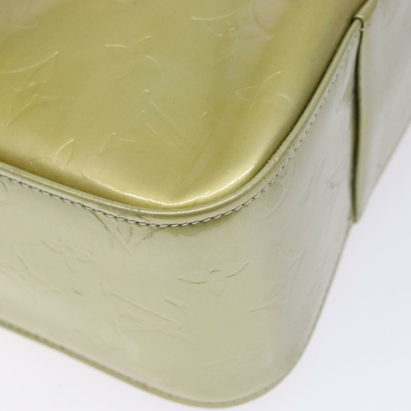 【日本直送】路易威登 Monogram Vernis Columbus 灰色手提包 M91028 LV Auth 141489-14