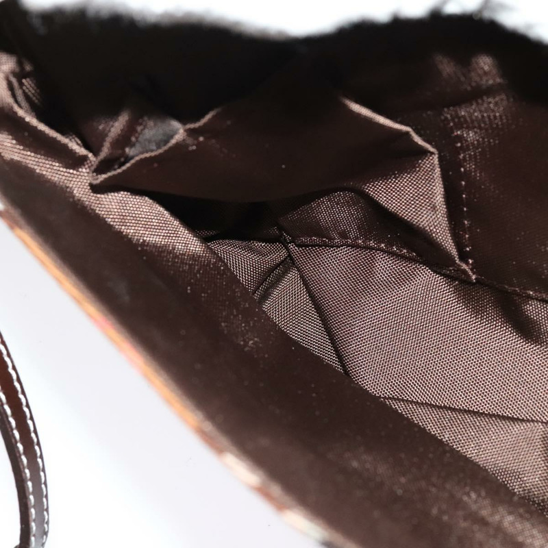 【日本直送】BURBERRY Nova Check Blue Label 單肩包 帆布 棕色 銀色 正品 141511-17