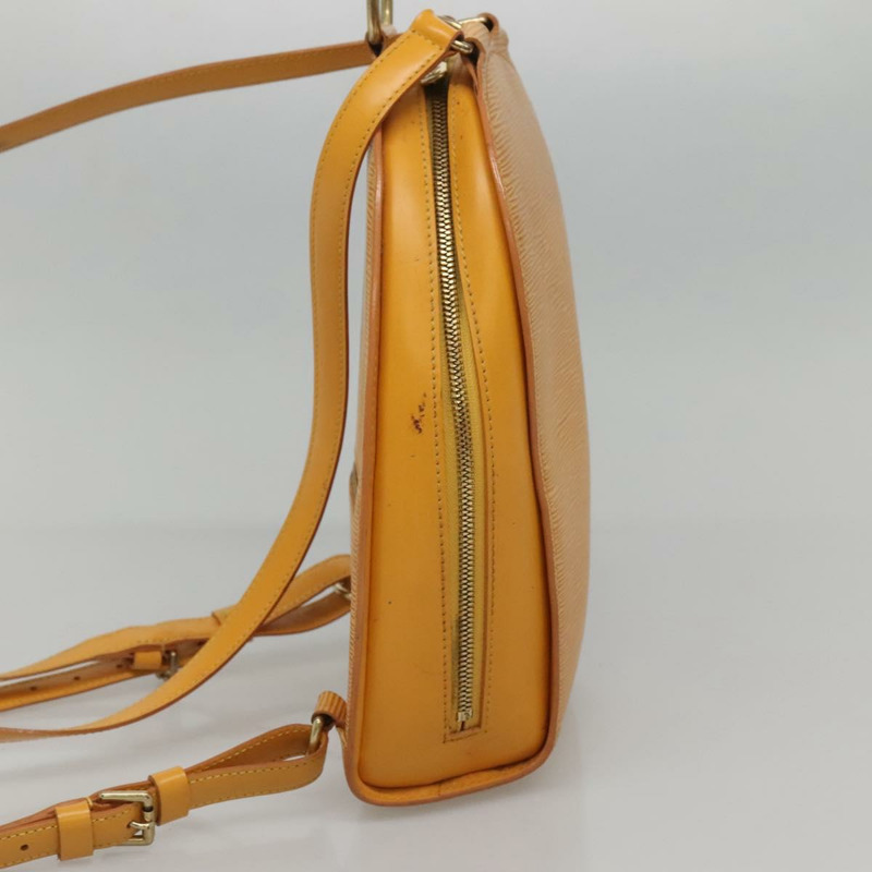 【日本直送】路易威登 Epi Mabillon 雙肩包 黃色 M52239 LV 正品 141386-2