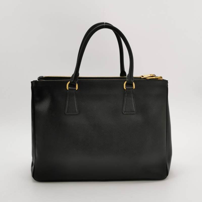 Prada Galleria殺手包大號牛皮純色三角徽標斜挎包單肩包-4