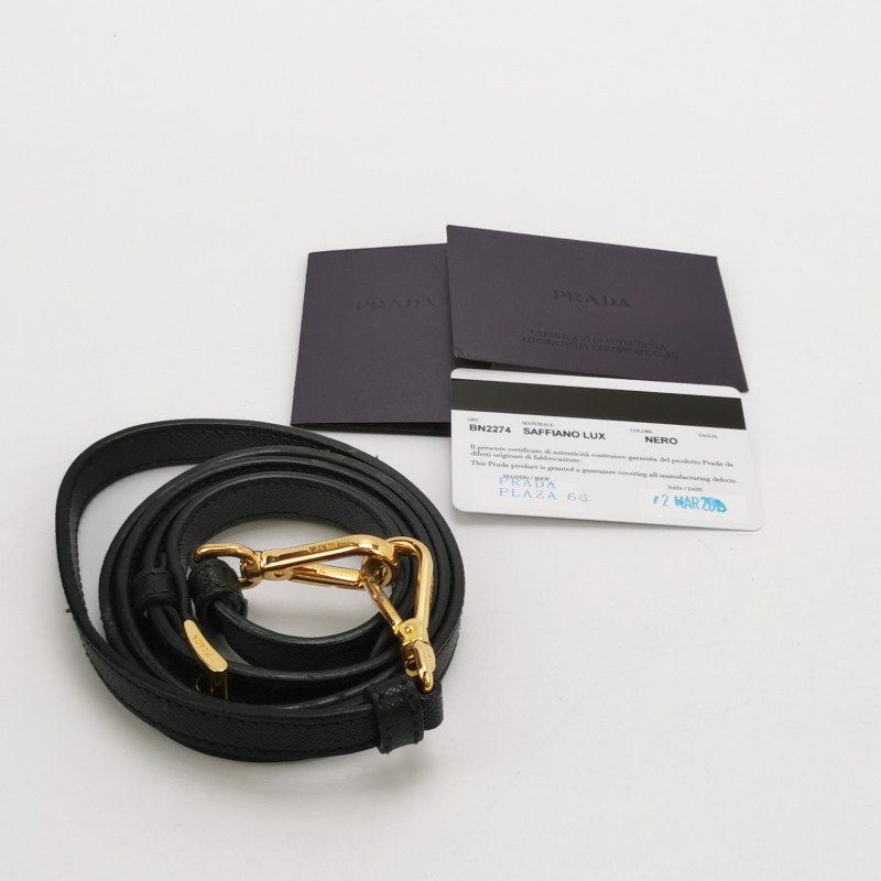 Prada Galleria殺手包大號牛皮純色三角徽標斜挎包單肩包-8