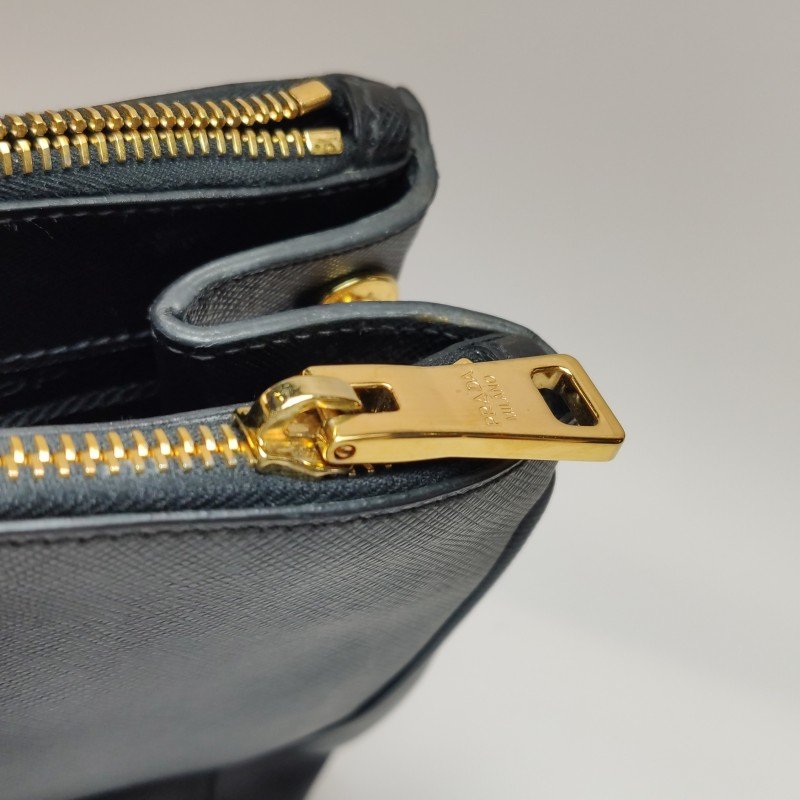 Prada Galleria殺手包大號牛皮純色三角徽標斜挎包單肩包-14