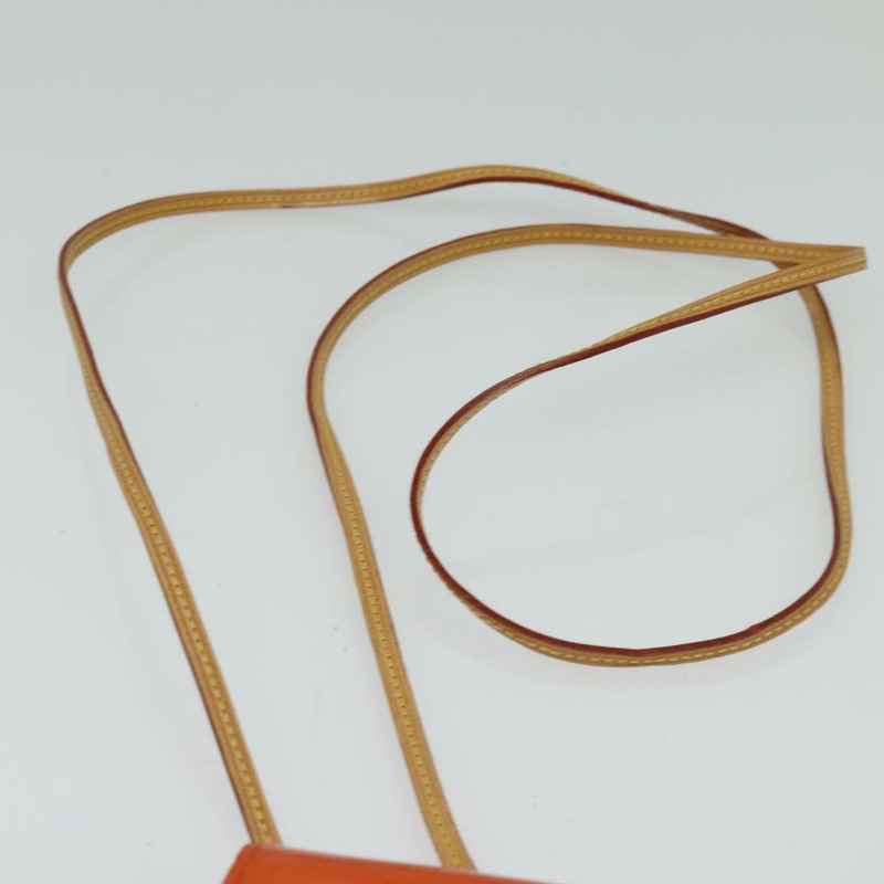 【日本直送】路易威登 Monogram Vernis Walker 錢包 橙色 LV 正品 140710-13