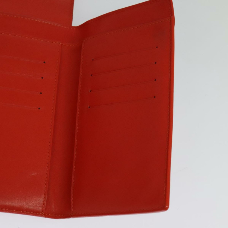 【日本直送】路易威登 Monogram Vernis Walker 錢包 橙色 LV 正品 140710-21