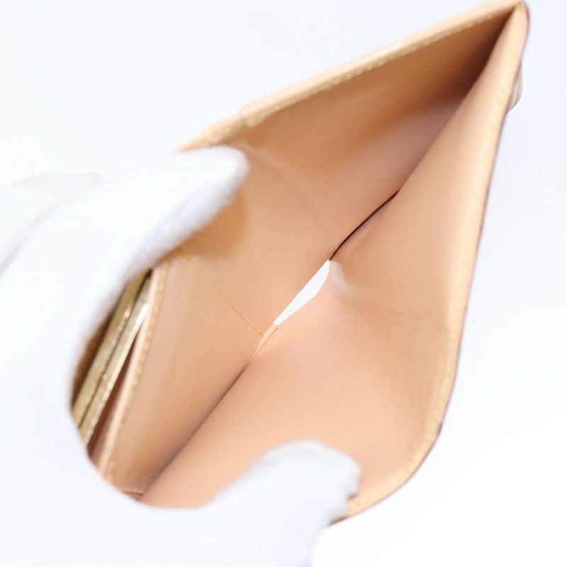 【日本直送】路易威登 多色 Portefeuille Viennois 皮夾白色 M92987 正品 141553-9