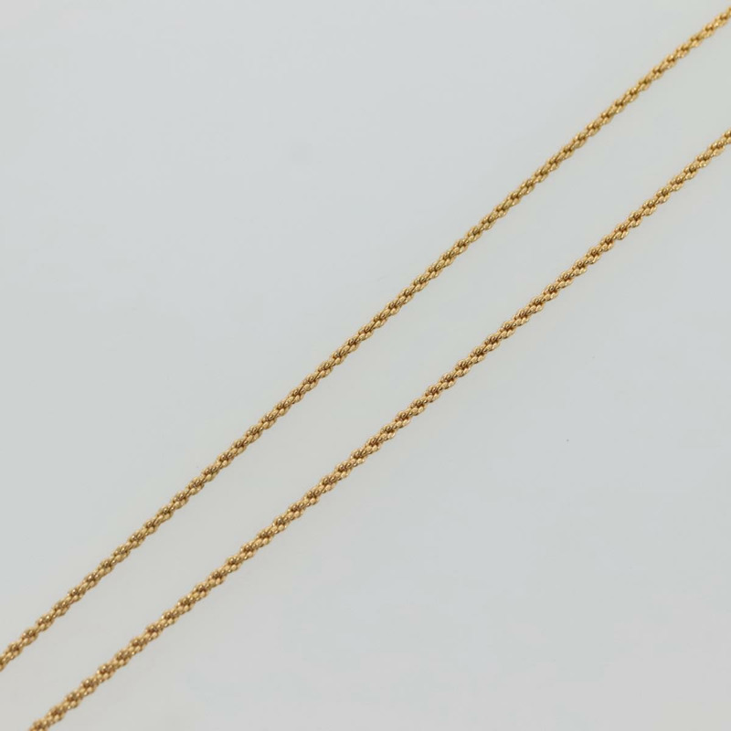 【日本直送】Christian Dior 項鍊 金屬 金 Auth bs29173-8