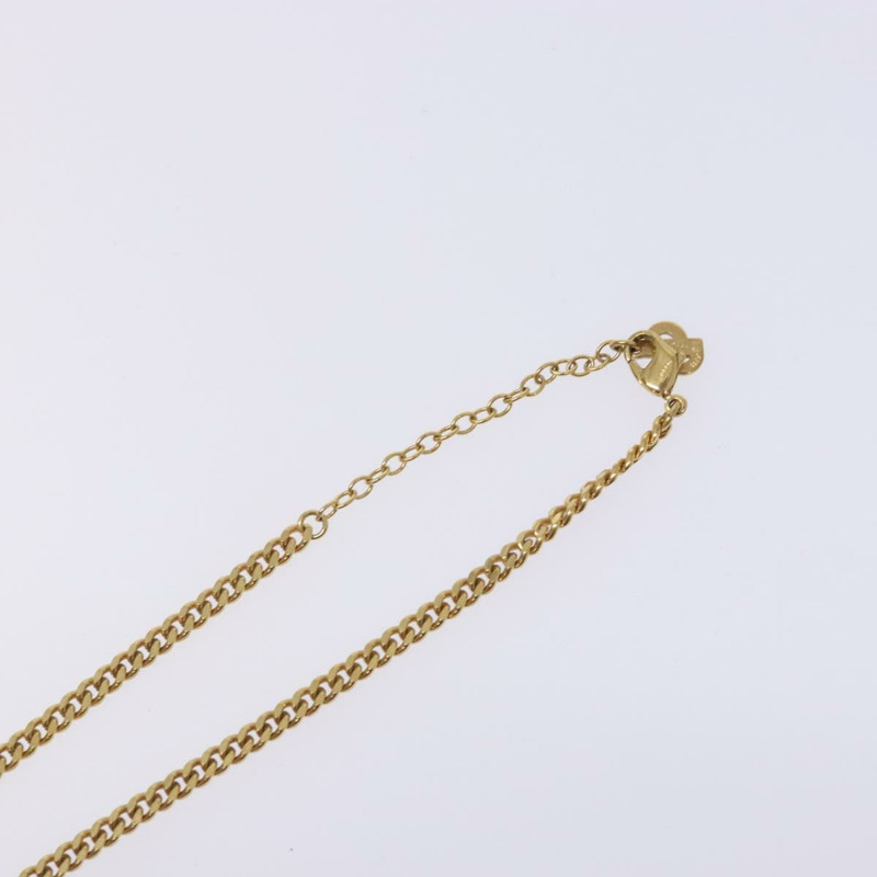 【日本直送】Christian Dior 項鍊 金屬 金 Auth bs29174-11