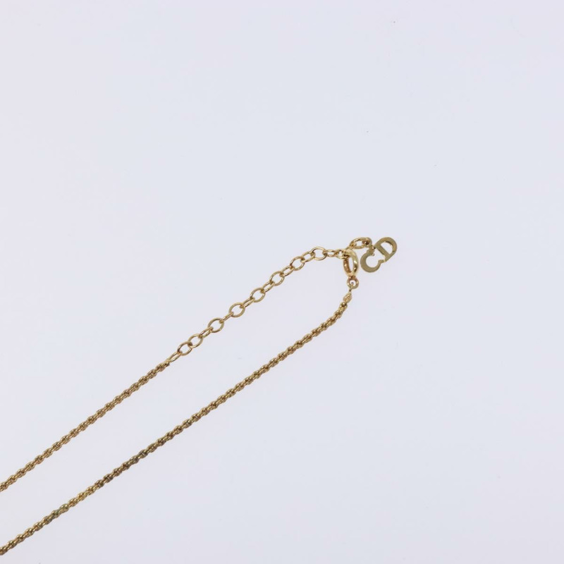 【日本直送】Christian Dior 項鍊 金屬 金 Auth bs29180-11