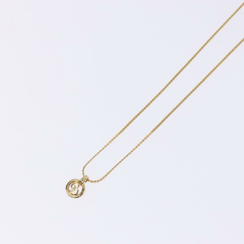 【日本直送】Christian Dior 項鍊 金屬 金 Auth bs29171-3
