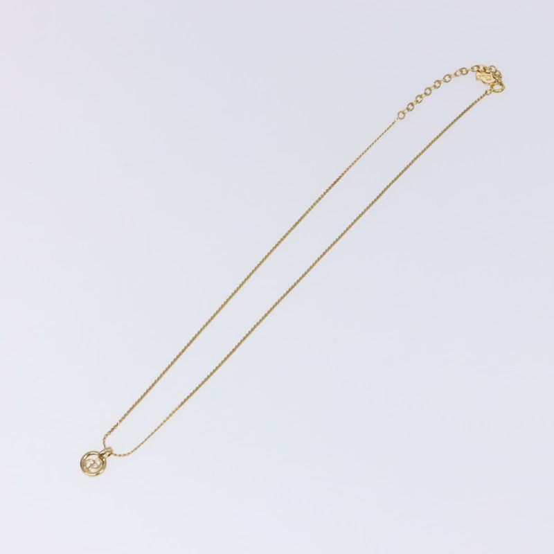 【日本直送】Christian Dior 項鍊 金屬 金 Auth bs29171-7
