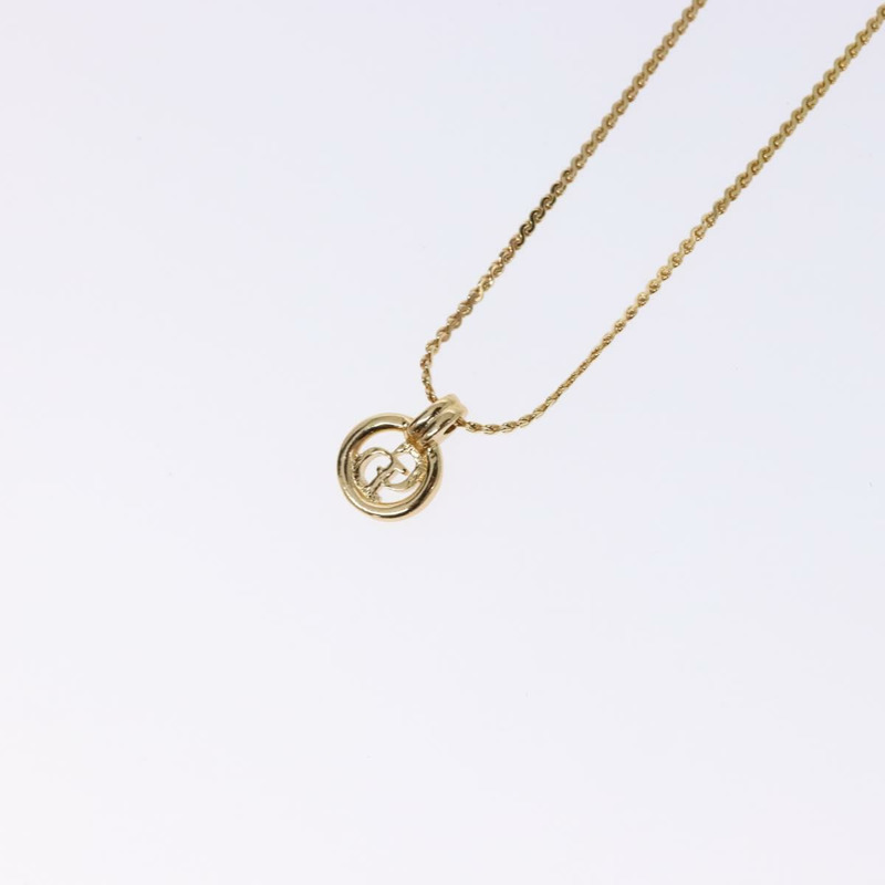 【日本直送】Christian Dior 項鍊 金屬 金 Auth bs29171-8