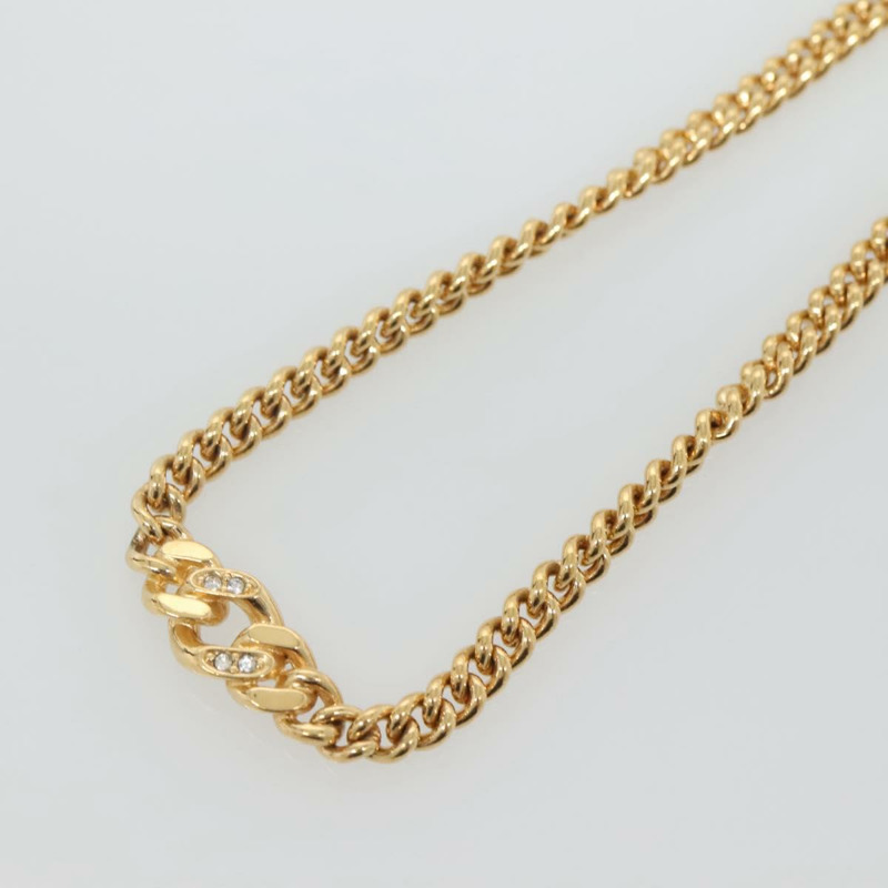 【日本直送】Christian Dior 項鍊 金屬 金 Auth bs29170-2