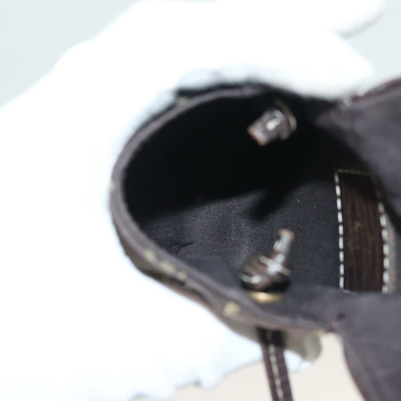 【日本直送】路易威登 Monogram Mini Pochette Cancun 手拿包 棕色 M95313 LV Auth 141685-10