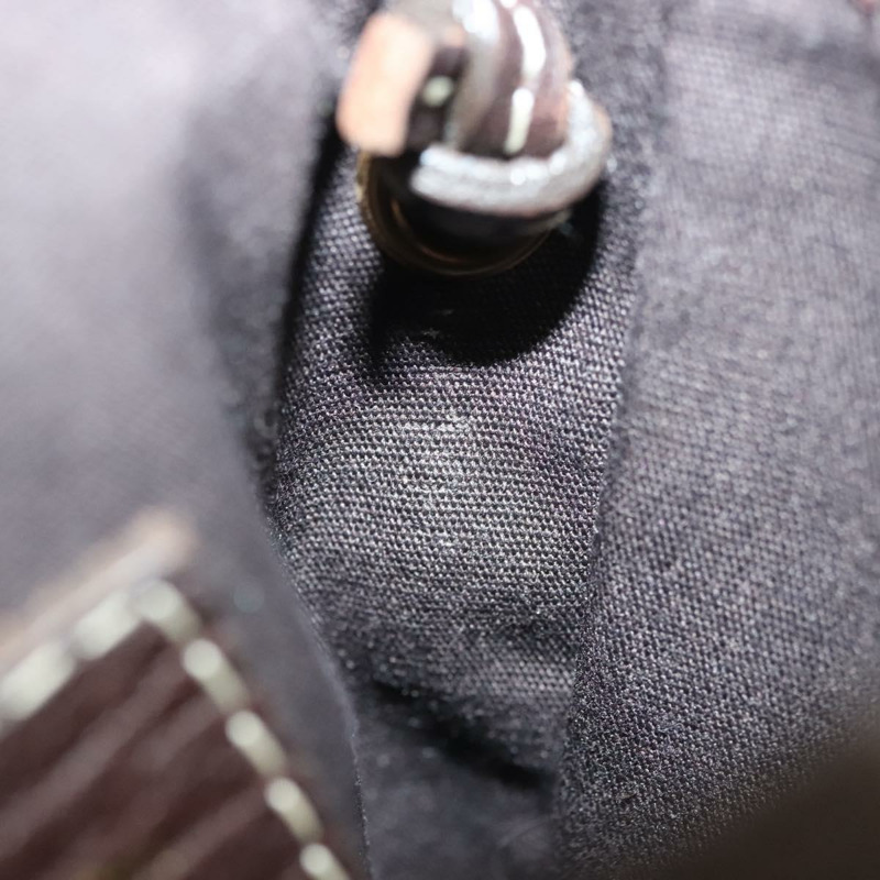 【日本直送】路易威登 Monogram Mini Pochette Cancun 手拿包 棕色 M95313 LV Auth 141685-11