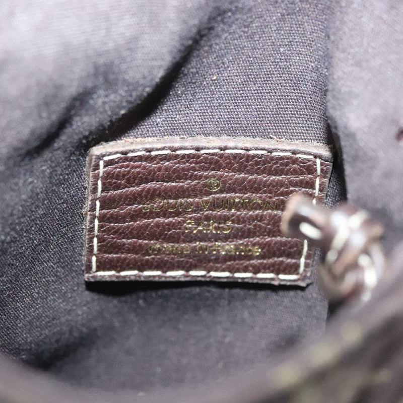 【日本直送】路易威登 Monogram Mini Pochette Cancun 手拿包 棕色 M95313 LV Auth 141685-17