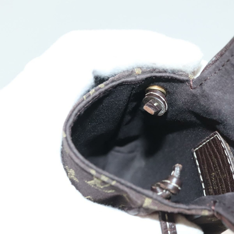 【日本直送】路易威登 Monogram Mini Pochette Cancun 手拿包 棕色 M95313 LV Auth 141685-18