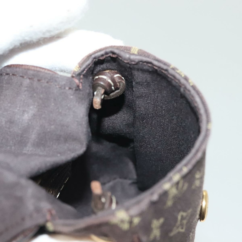 【日本直送】路易威登 Monogram Mini Pochette Cancun 手拿包 棕色 M95313 LV Auth 141685-19