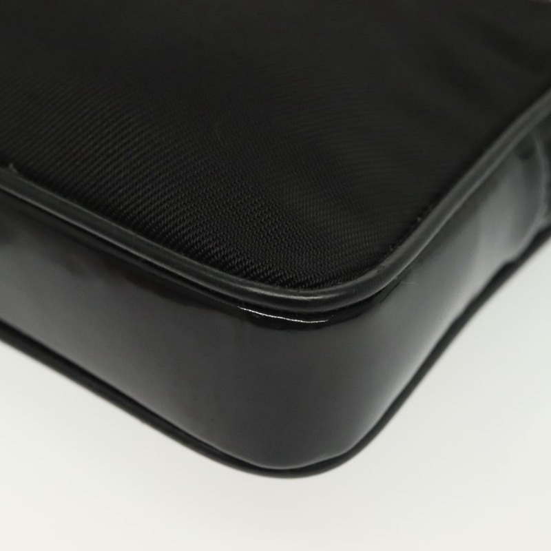 【日本直送】GUCCI 竹節手提包 尼龍 兩用 黑色 銀色 007 2040 0275 正品 141697-15