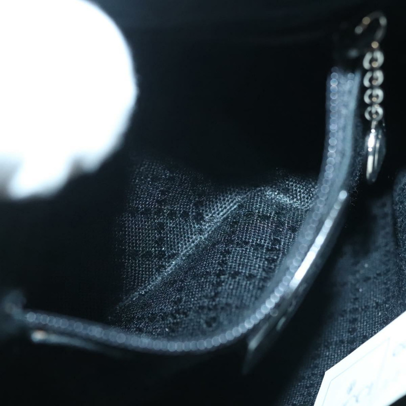 【日本直送】GUCCI 竹節手提包 尼龍 兩用 黑色 銀色 007 2040 0275 正品 141697-22