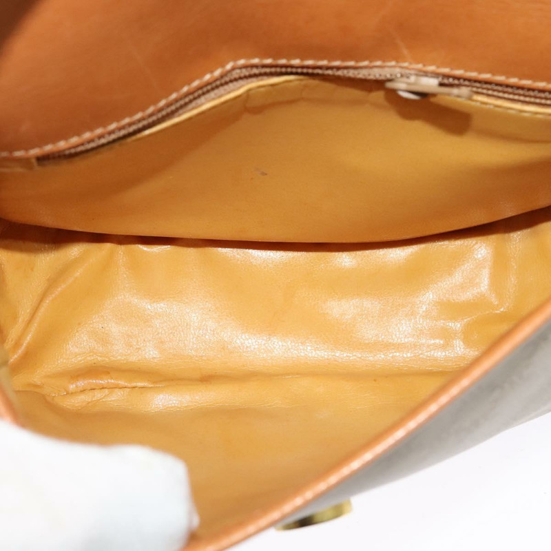 【日本直送】CELINE Macadam帆布肩背包 PVC 米色 金色 正品 141702-10