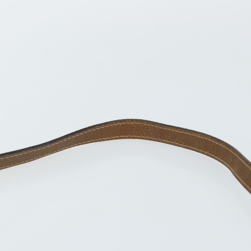 【日本直送】GUCCI GG Plus Supreme 單肩包 PVC 皮革 米色 金色 正品 th6331-7