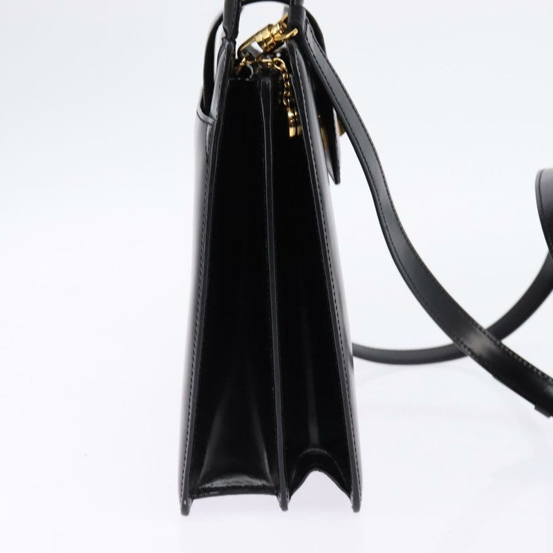 【日本直送】寶格麗 (BVLGARI) 皮革手提包 2way 金色 黑色 正品 bs29102-2