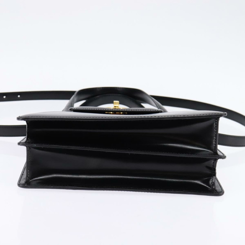 【日本直送】寶格麗 (BVLGARI) 皮革手提包 2way 金色 黑色 正品 bs29102-4