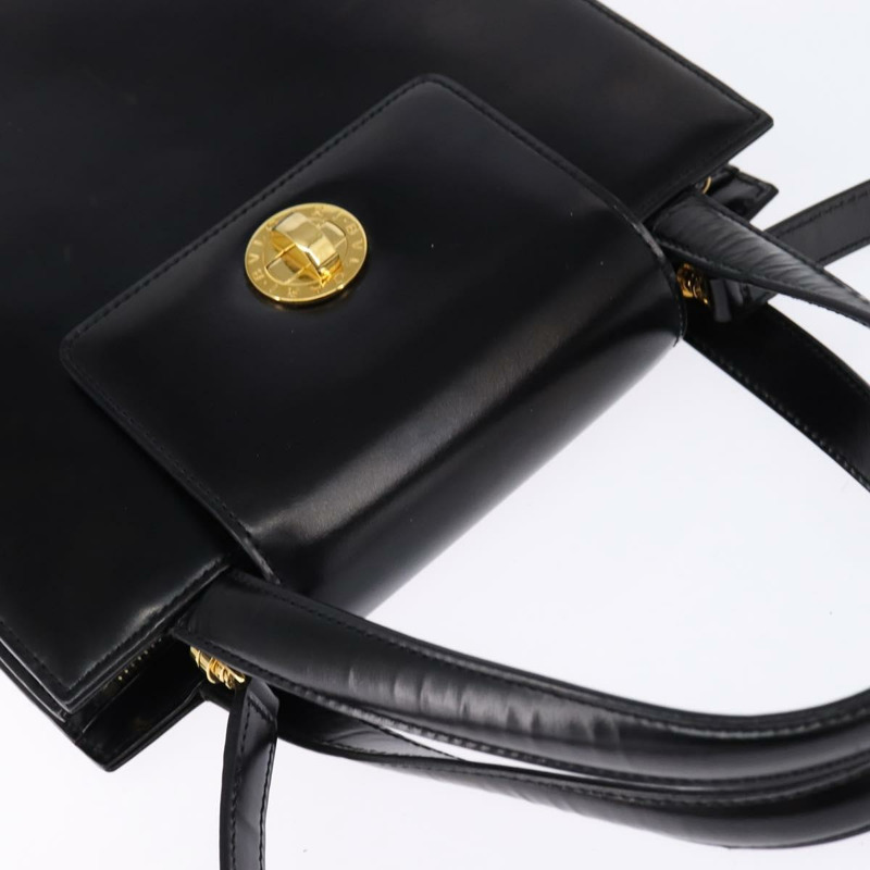 【日本直送】寶格麗 (BVLGARI) 皮革手提包 2way 金色 黑色 正品 bs29102-5