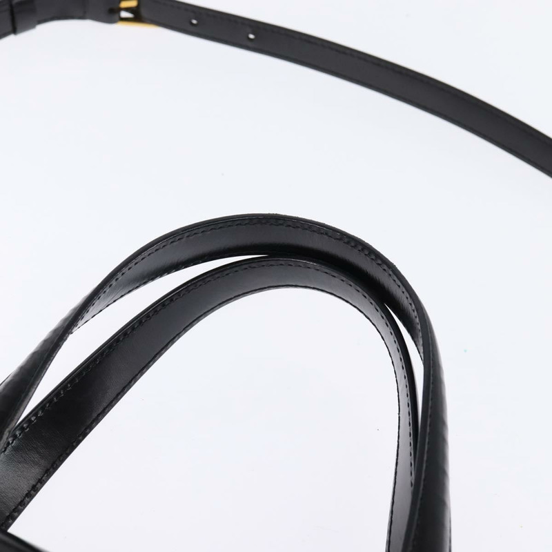 【日本直送】寶格麗 (BVLGARI) 皮革手提包 2way 金色 黑色 正品 bs29102-7