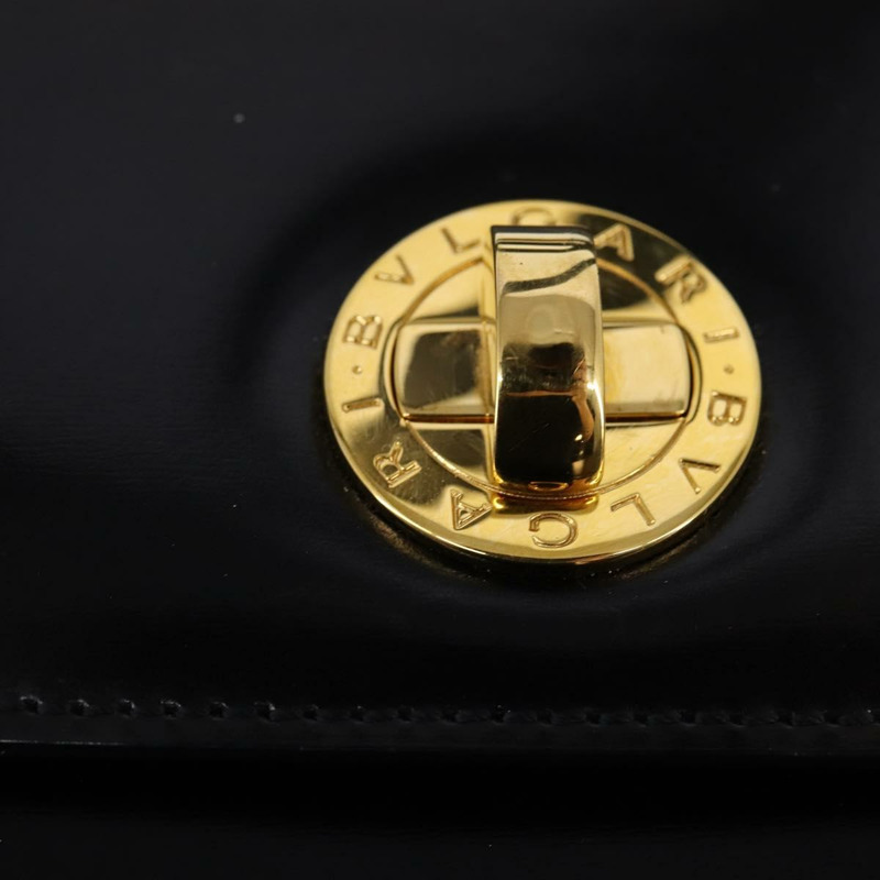 【日本直送】寶格麗 (BVLGARI) 皮革手提包 2way 金色 黑色 正品 bs29102-17