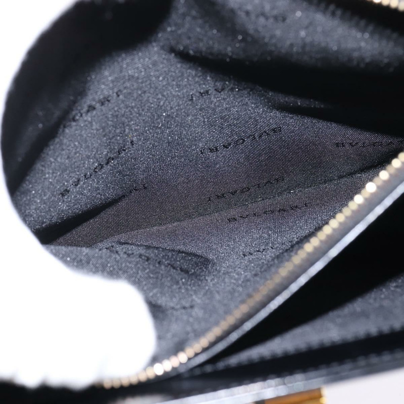 【日本直送】寶格麗 (BVLGARI) 皮革手提包 2way 金色 黑色 正品 bs29102-22