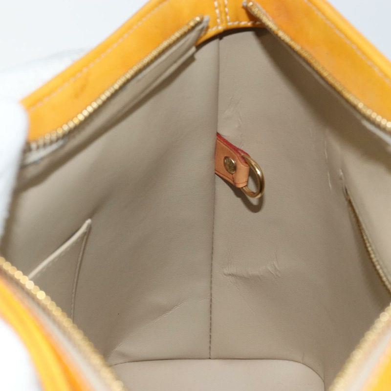 【日本直送】路易威登 Monogram Vernis Houston 手提包 米色 M91004 LV 正品 th6347-20