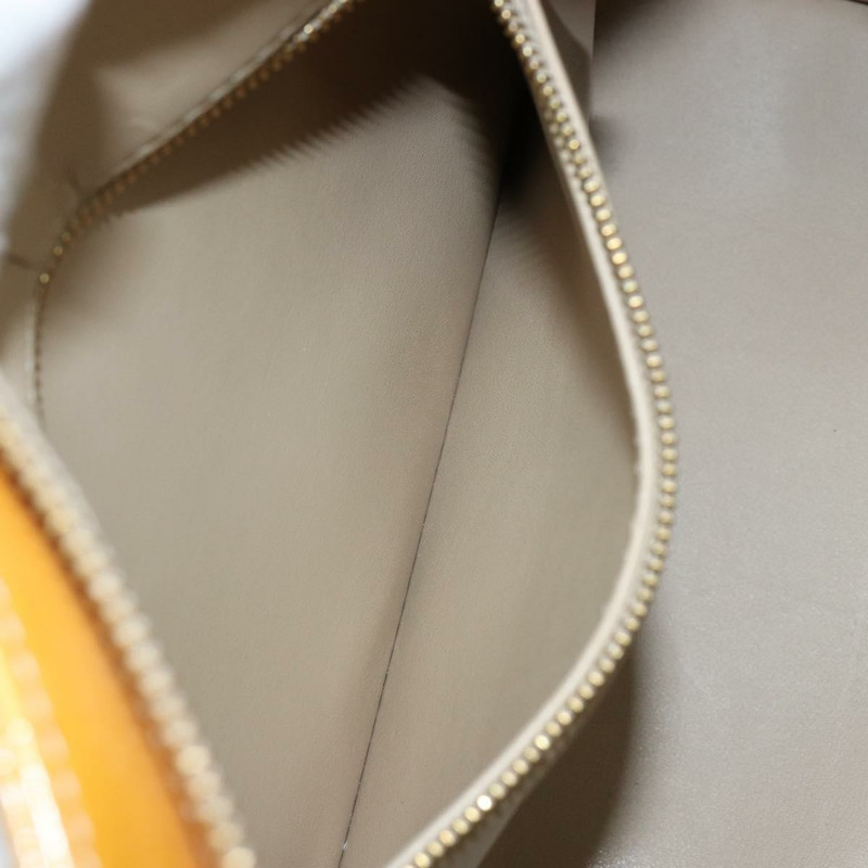 【日本直送】路易威登 Monogram Vernis Houston 手提包 米色 M91004 LV 正品 th6347-21