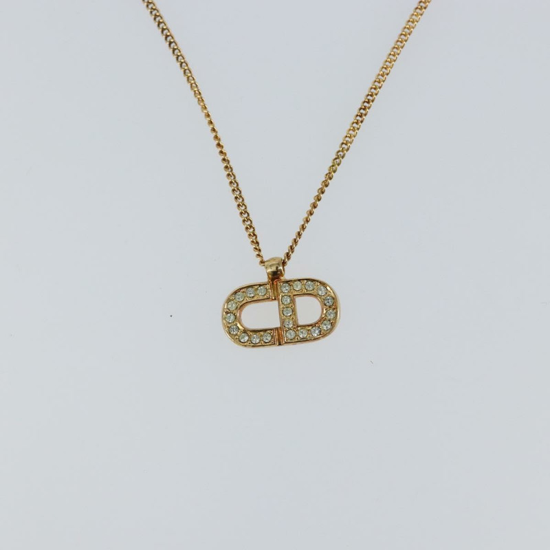 【日本直送】Christian Dior 領帶鏈 金屬 金 Auth bs29131-4