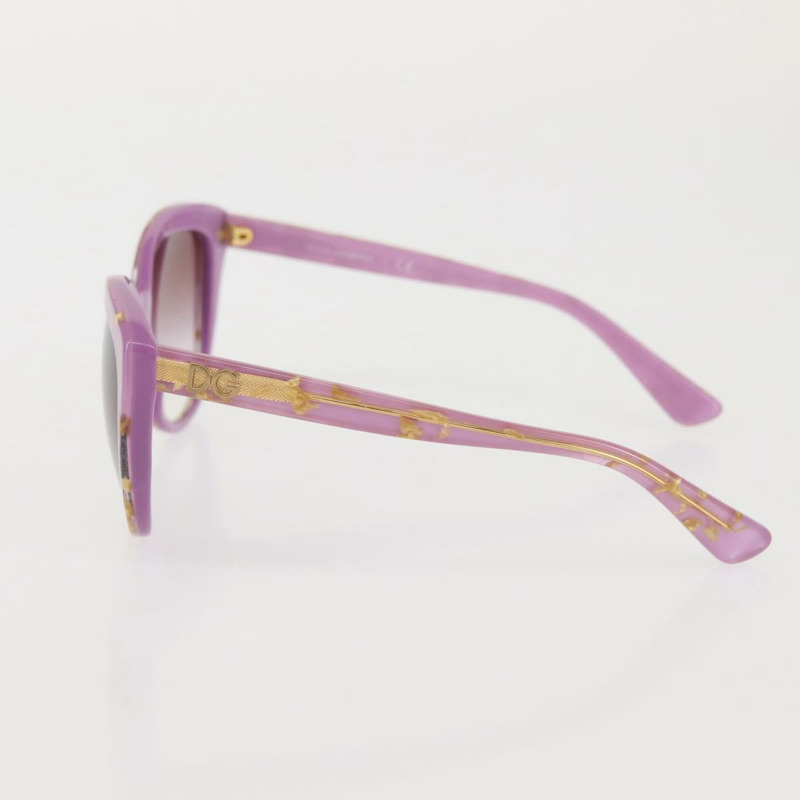【日本直送】DOLCE&GABBANA 粉紅塑膠太陽眼鏡 Auth bs29133-5