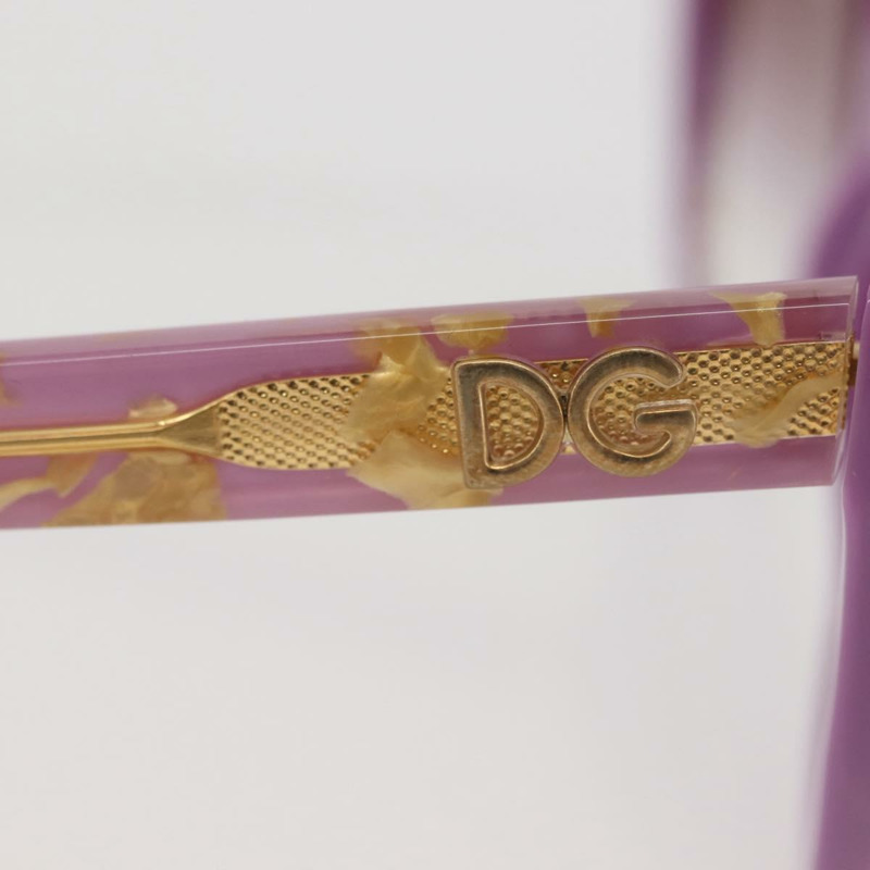【日本直送】DOLCE&GABBANA 粉紅塑膠太陽眼鏡 Auth bs29133-7