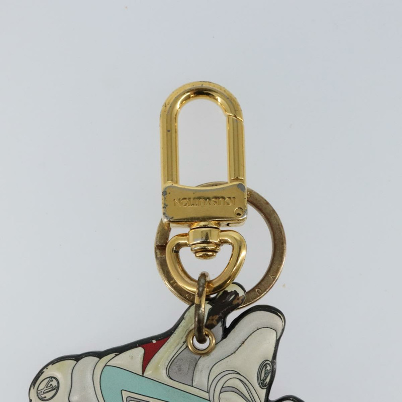 【日本直送】路易威登 Porte Cles LV Archlight Charm 金屬白色 M69004 LV Auth 140419-2