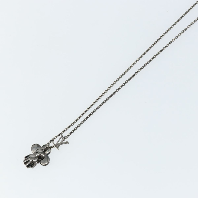 【日本直送】路易威登 Vivienne S00 吊墜項鍊 金屬 黑色 M00831 LV 正品 140421-10