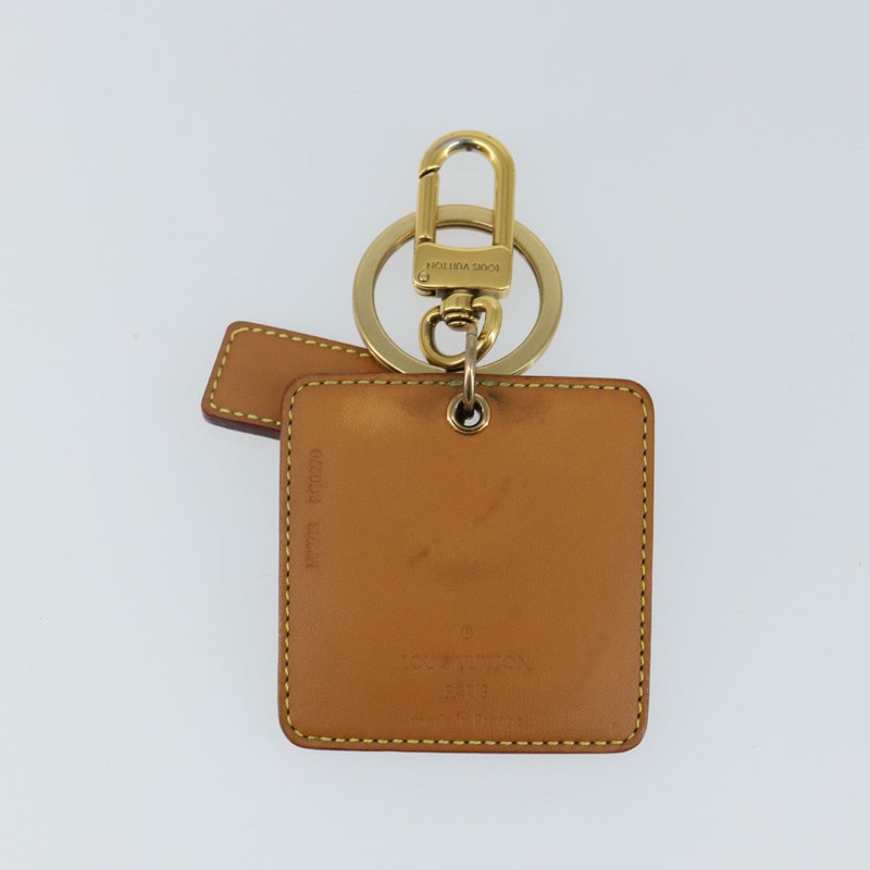 【日本直送】路易威登 Damier Giant Monogram 棕色手袋吊飾 MP2713 LV Auth 140417-5