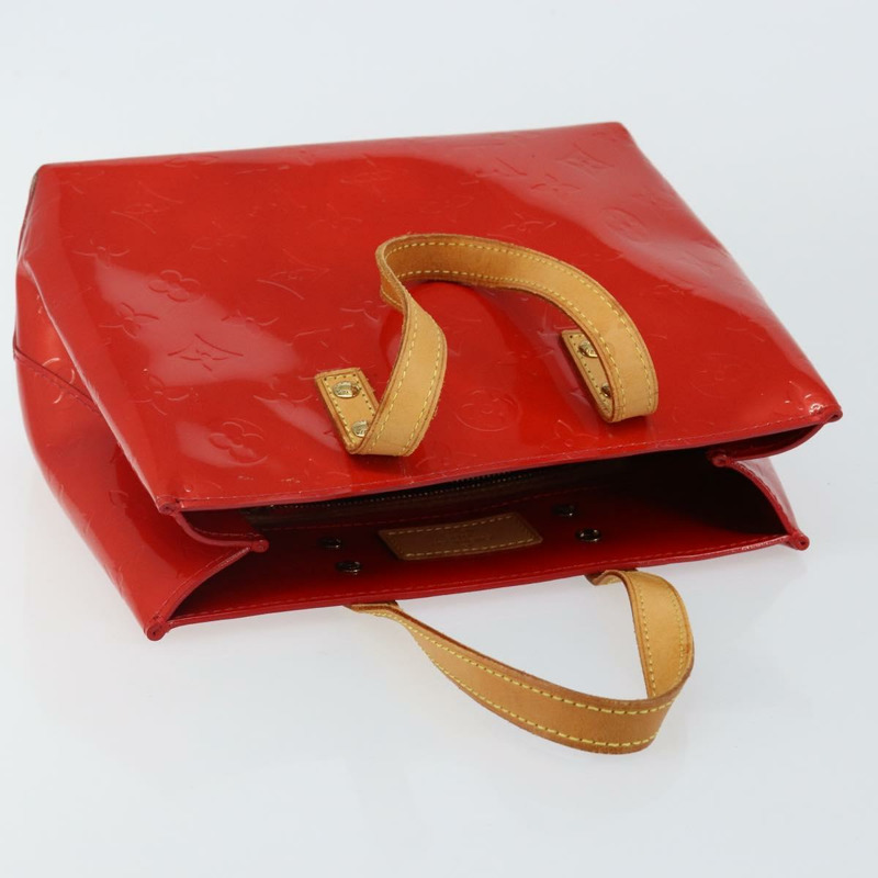 【日本直送】路易威登 Monogram Vernis Reade PM 手提包 紅色 M91088 LV 正品 142872-5