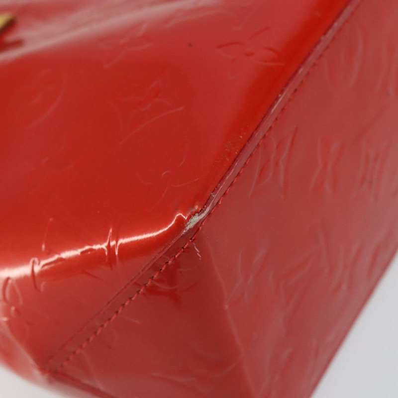 【日本直送】路易威登 Monogram Vernis Reade PM 手提包 紅色 M91088 LV 正品 142872-14
