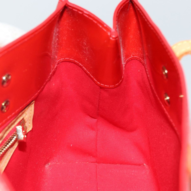 【日本直送】路易威登 Monogram Vernis Reade PM 手提包 紅色 M91088 LV 正品 142872-18