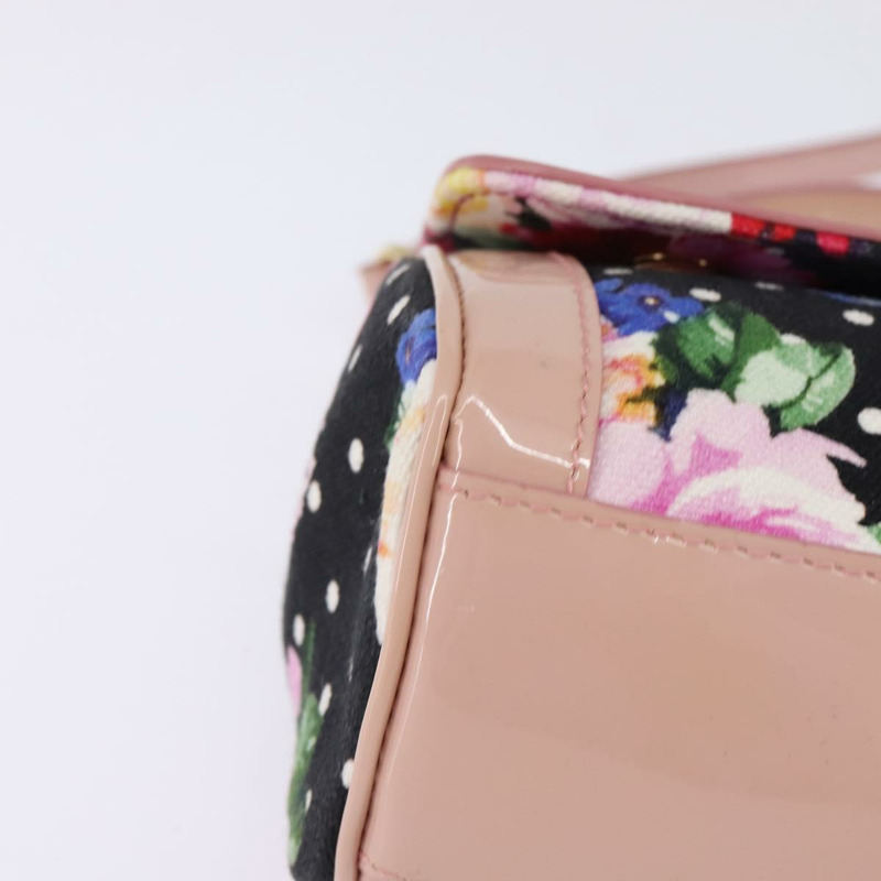 【日本直送】DOLCE&GABBANA 手袋 帆布 黑色 金色 正品 BA6092-9