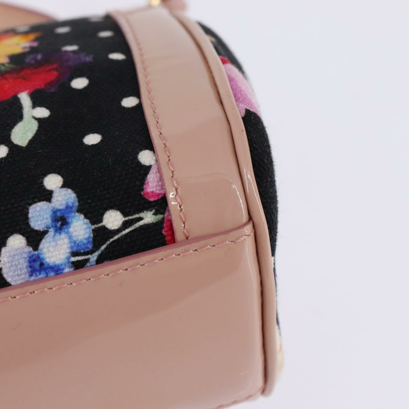 【日本直送】DOLCE&GABBANA 手袋 帆布 黑色 金色 正品 BA6092-16