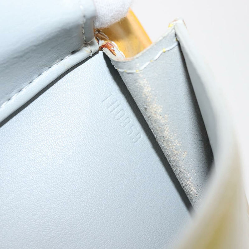 【日本直送】路易威登 Monogram Vernis Fulton 腰包 灰色 M91041 LV Auth 142875-11