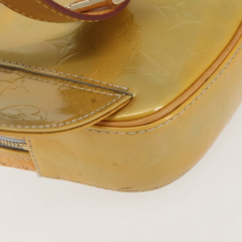 【日本直送】路易威登 Monogram Vernis Fulton 腰包 灰色 M91041 LV Auth 142875-13