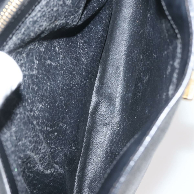 【日本直送】CELINE Macadam帆布肩背包 PVC皮革 黑色 金色 正品 142805-19